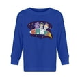 thumbnail image 1 of Kids And Alien On A Rocket Long Sleeve Toddler -Image by Shutterstock,  2 Toddler, 1 of 4