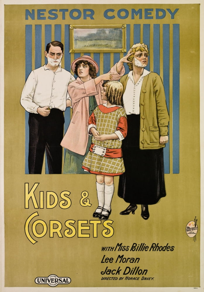 Kids And Corsets Canvas Art - (11 x 17)