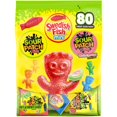 thumbnail image 1 of Kids And Swedish Fish Mini Soft & Chewy Gummy Candy Variety Pack Bulk 80 Treat-Size Sour Patch Sn..., 1 of 1
