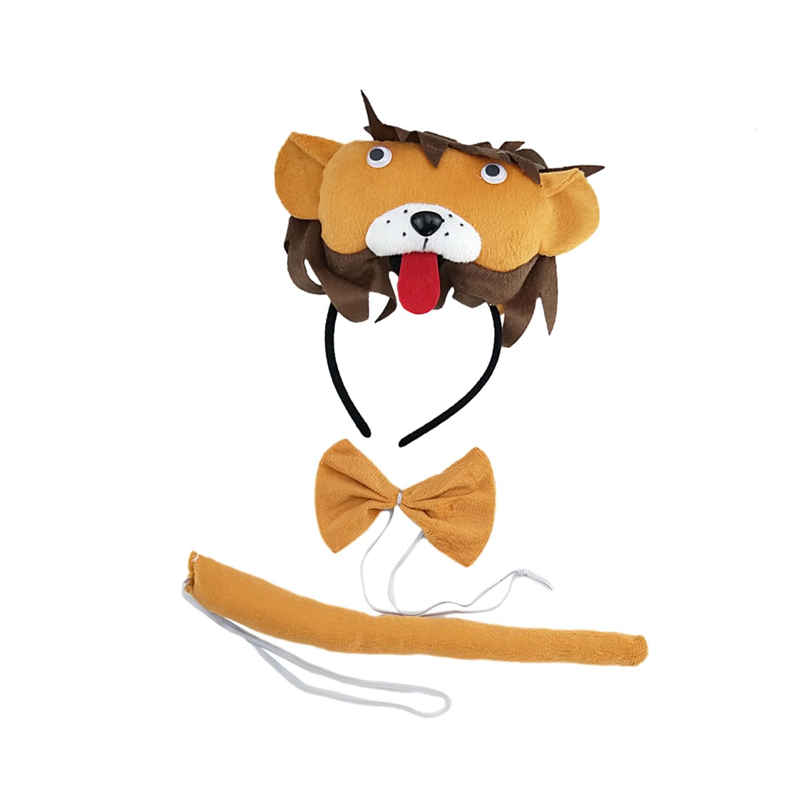 Kids Animals Costume Set, Halloween Party Cosplay, Headdress Kids Fancy