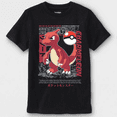 thumbnail image 1 of Kids Anime Charmeleon Character Graphic T-Shirt Size 14-16, 1 of 2