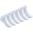 thumbnail image 1 of Kids Ankle Socks Thin Soft Athletic Low Cut Socks With Tab Boys Girls Ankle Socks 6 Pack, 1 of 1