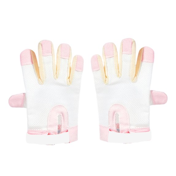 Kids Anti - Nail - Biting Finger Cots, 2 Packs (5 Fingers Each) In Warm Pink Xm, For Children Who Tend To Bite Nails, For Daily Use At Home And School