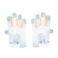 thumbnail image 1 of Kids Anti - Nail Biting Finger Gloves, 2 - Pack With 5 Fingers Each For Westfield Blue Xm, For Children Toddlers Boys Girls To Stop Nail Biting Habit, For Daily Use At Home School, 1 of 5