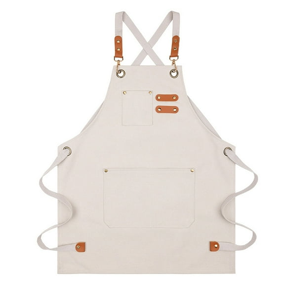 Kids Aprons AdjustableTool Waterproof For Cooking Painting Gardener Canvas Apron For 6-12 Girls And BoysStyle 1-Style 1