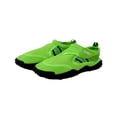 thumbnail image 1 of Kids Aqua Sock Wave Water Shoes Waterproof Slip-Ons for Pool Beach Sports Barefoot Shoes, Neon Green Kids, Size: 13, Air Balance, 1 of 6