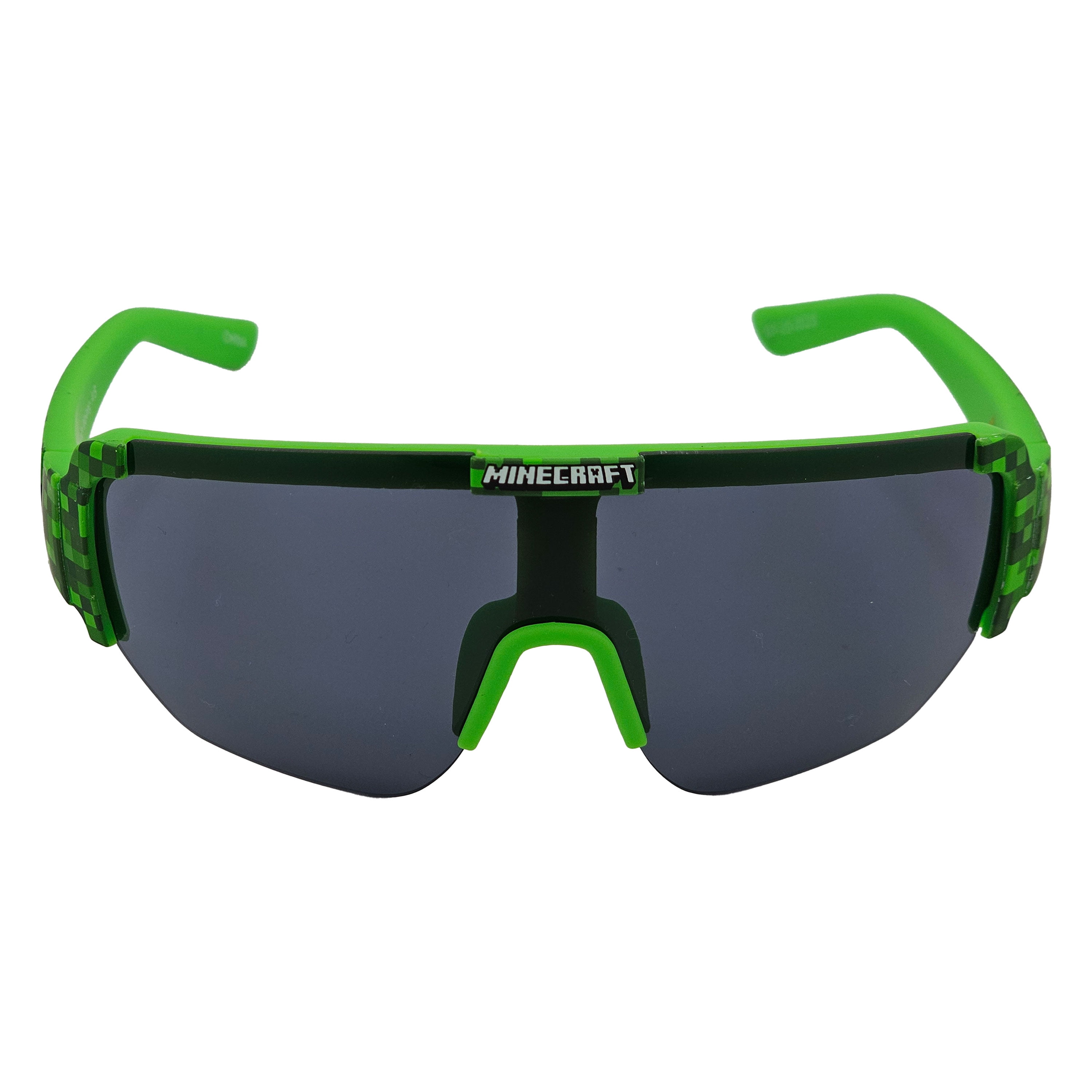 Minecraft Boys Kids Sports Wrap Green  Sunglasses