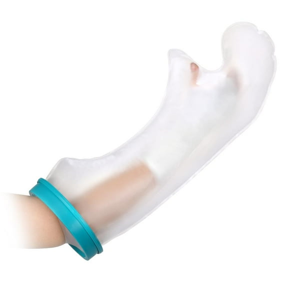 Kids Arm Cast Cover For Shower Bath, Teens Waterproof And Watertight Cast Bandage Protector Bag For Broken Surgery Wound Arm, Hands, Wrists, Elbow, Fingers, Burns, Reusable Keeps Bandage Dry 19in
