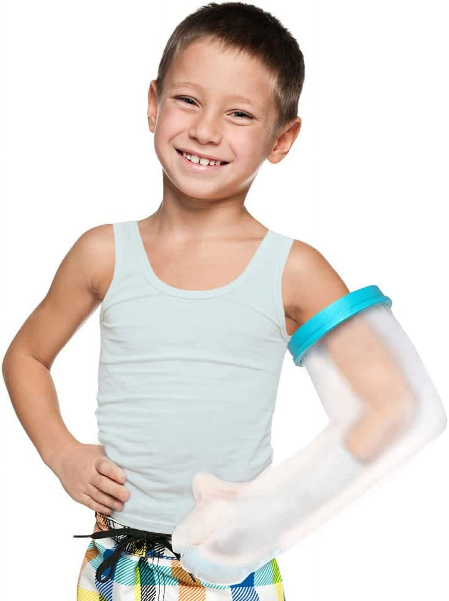Kids Arm Cast Cover for Shower Bath Waterproof and Watertight Cast Bandage Protector Bag
