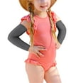 thumbnail image 1 of Kids Arm Sleeves Summer Anti-Slip Sun Protection Sleeve Arm Rash Guards Volleyball Running Cycling, 1 of 3