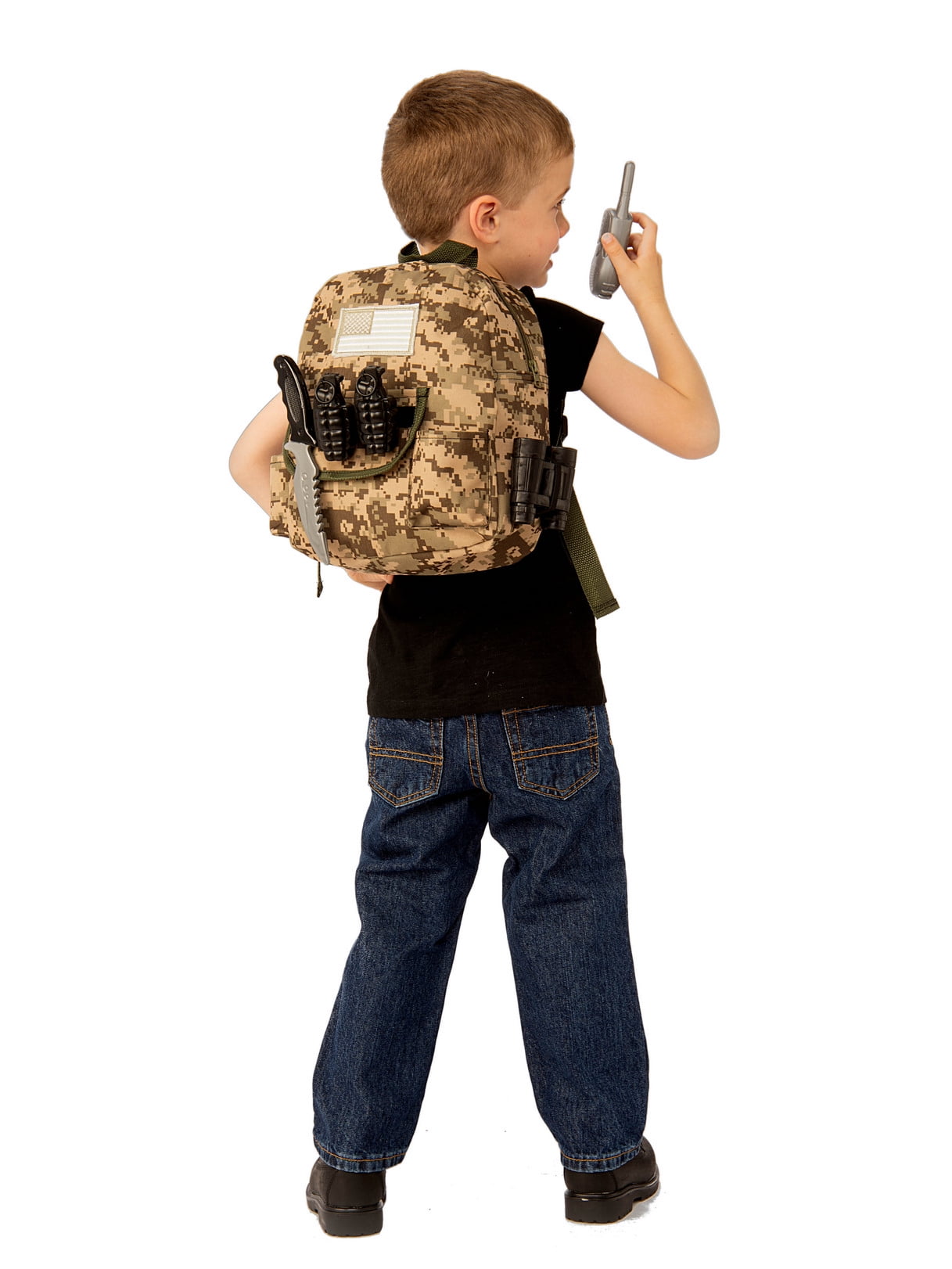 Boys army backpack hotsell