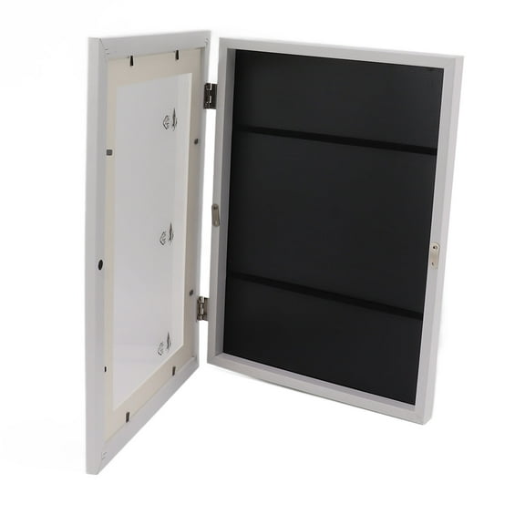 Kids Art Frame Changeable Front Opening Magnetic Design Tempered PS Artwork Display Picture Frame for Children Crafts Drawings Schoolwork 13.0x9.5 In / 33.0x24.2 Cm Holds 50 Sheets Pictures
