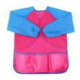 Kids Art Smocks Toddler Smock Artist Painting Aprons Long Sleeve with 3