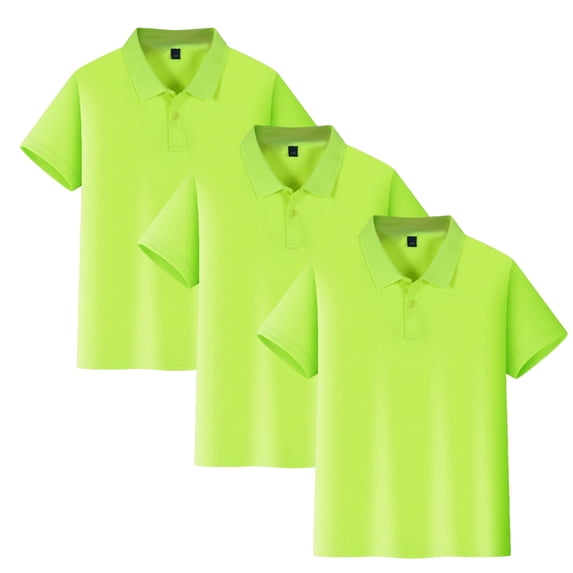 Kids' Athletic Polo Shirt Quick Dry Base Layer Polo PE Class Clothing Collared