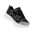 thumbnail image 1 of FUNCOO PLUS Kids Athletic Sneakers Girls Lace Up Walking Shoes Toddler Glitter Breathable Outdoor Running Shoe, Stars, Size 2, 1 of 8