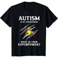 thumbnail image 1 of Kids Autism Is My Superpower Cool Autism Awareness Gifts For Kids T-Shirt, 1 of 4