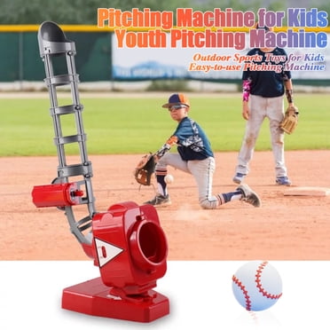 First Pitch Baseline Kids Youth Team Baseball Softball 70 MPH Pitching ...