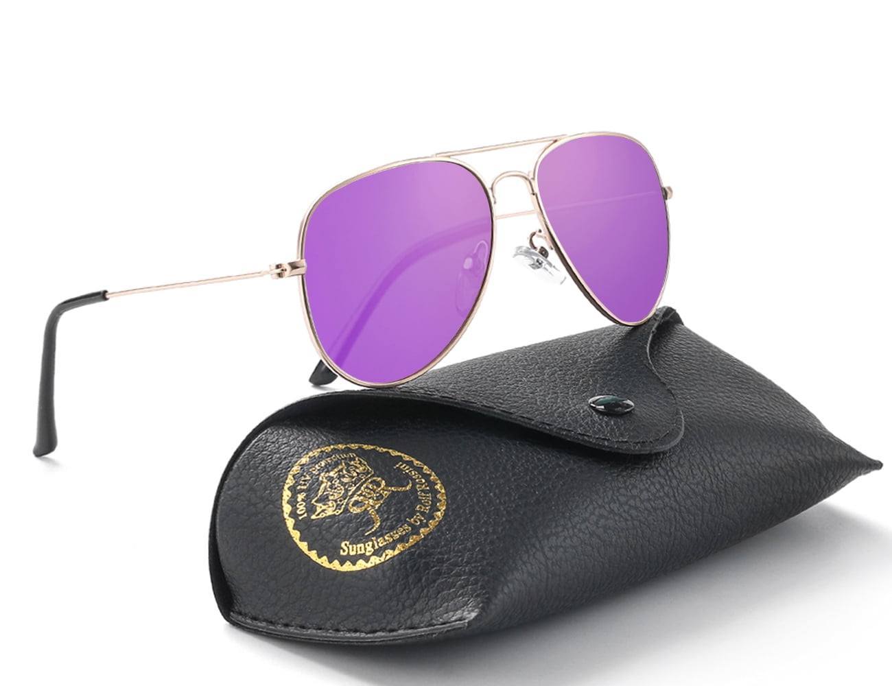 Aviator Ray Ban Glasses Purple Eye Glasses Purple Lens Aviator