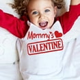 thumbnail image 1 of Kids Baby Boy Girl Valentine's Day T Shirt Letter Hearts Printed Long Sleeve Tee Tops Valentines Day Spring Clothes for Toddler Girls and Boys 5T, 1 of 5