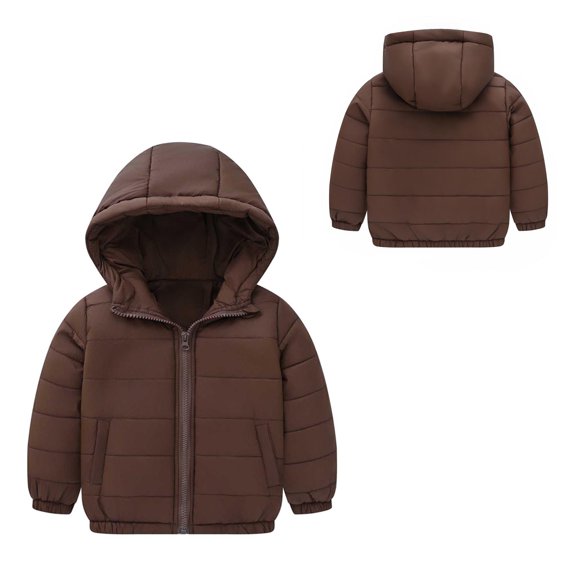 Kids Baby Boys Girls Winter Coat,Kids Puffer Coat Cute Jackets Lightweight Puffer Jacket for Baby Boys Baby Boy Jacket Warm Thick Clothes