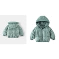 thumbnail image 1 of Kids Baby Boys Girls Winter Coat,Little Boys Girls Puffer Coat with Hoods Zipper Up Down Coats for Kids Baby Boys Puffer Jacket Kids Baby Boy Clothes, 1 of 9