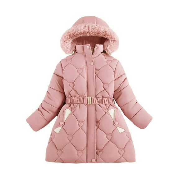 Kids Baby Boys Winter Coat,Baby Girls Puffer Coat Cute Hooded Jacket Windproof Down Jacket For Kids Baby Child Winter Coat Warm Thick Clothes 5-6 Years
