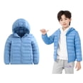 thumbnail image 1 of Kids Baby Boys Winter Coat,Baby Girls Puffer Coat Hooded Jackets with Pockets Long Sleeve Light Winter Coats for Kids Baby Boys Kids Puffer Jacket Kids Winter Clothes, 1 of 5