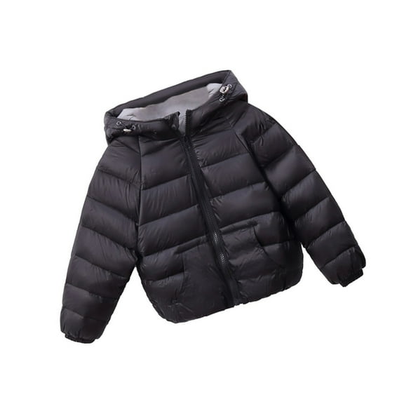 Kids Baby Boys Winter Coat,Baby Girls Puffer Coat with Hoods Long Sleeve Light Winter Coats for Baby Boys Kids Winter Jacket Little Boys Girls Clothes