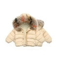 thumbnail image 1 of Kids Baby Boys Winter Coat,Little Boys Girls Puffer Coat Baby Hoodie Long Sleeve Light Winter Coats for Baby Boys Warm Outerwear Baby Girl Clothes Winter, 1 of 5