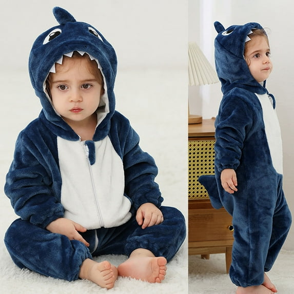 Kids Baby Girl Boy Romper Baby Girl Animal Outfits Long Sleeve Romper Autumn Hooded Romper Kids Girl Outfits 3-4 Years