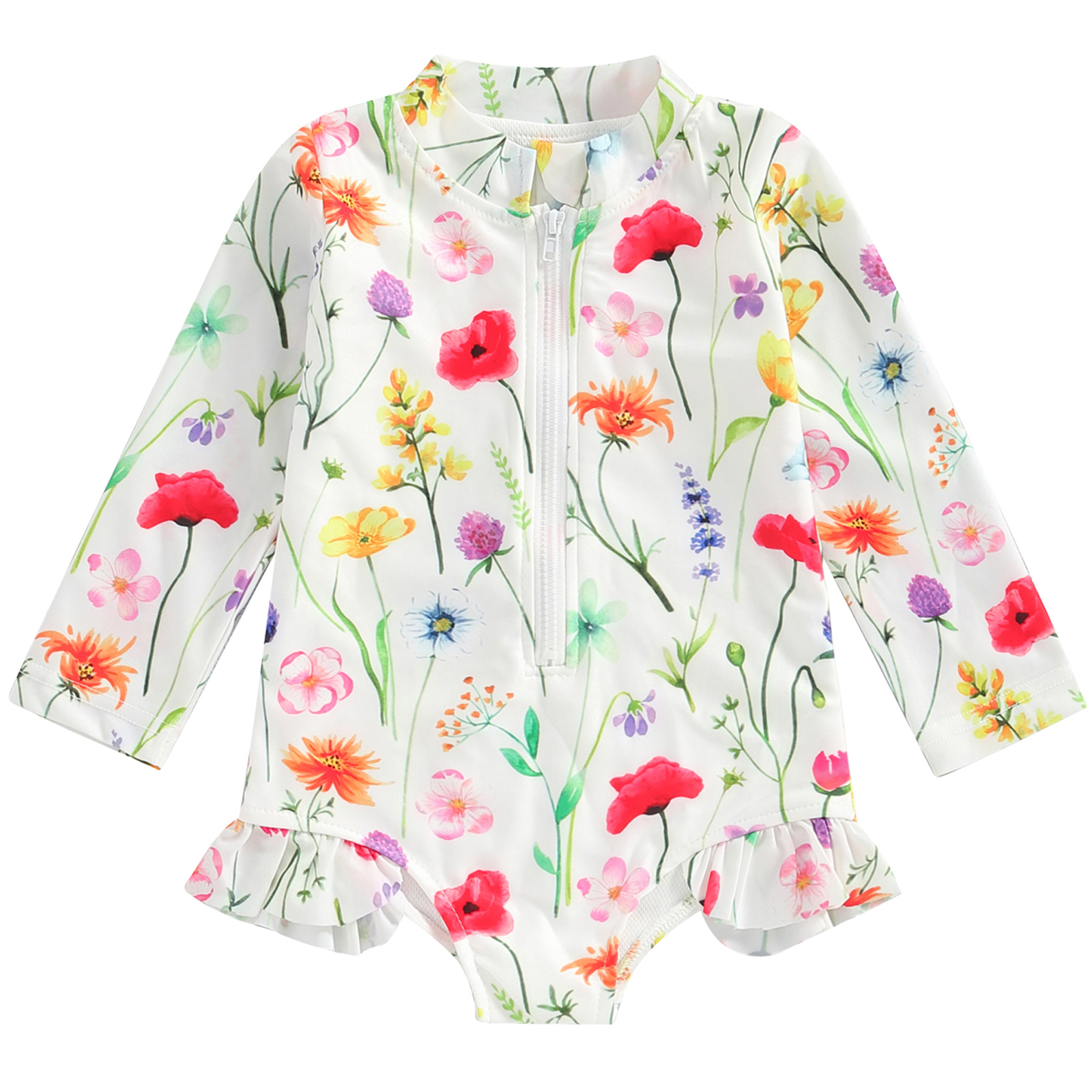 Toddler Girl Rash Guard With Zipper at Eden Gleeson blog