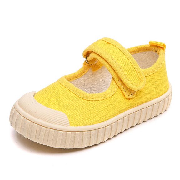 2023 Children's Canvas Shoes Summer New Students Korean Casual Biscuit Shoes Flats Breathable Hot Fashion Cute Shoes Kids Shoes