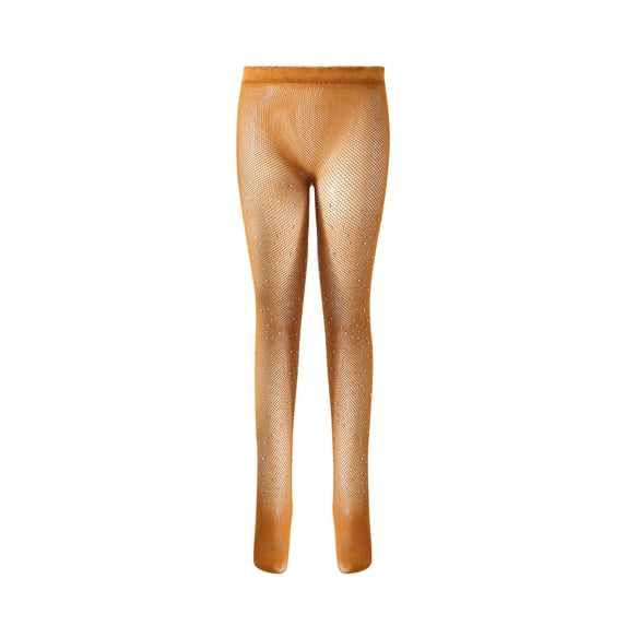 Kids Baby Girls Rhinestone Fishnet Stockings Children Girl Mesh Pantyhose Hollow Out Tights Fashion Girl Stockings