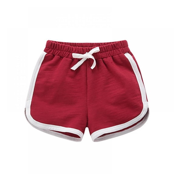 Kids Baby Girls Running Athletic Cotton Shorts Workout Summer Beach Sports Pant 2-8Y
