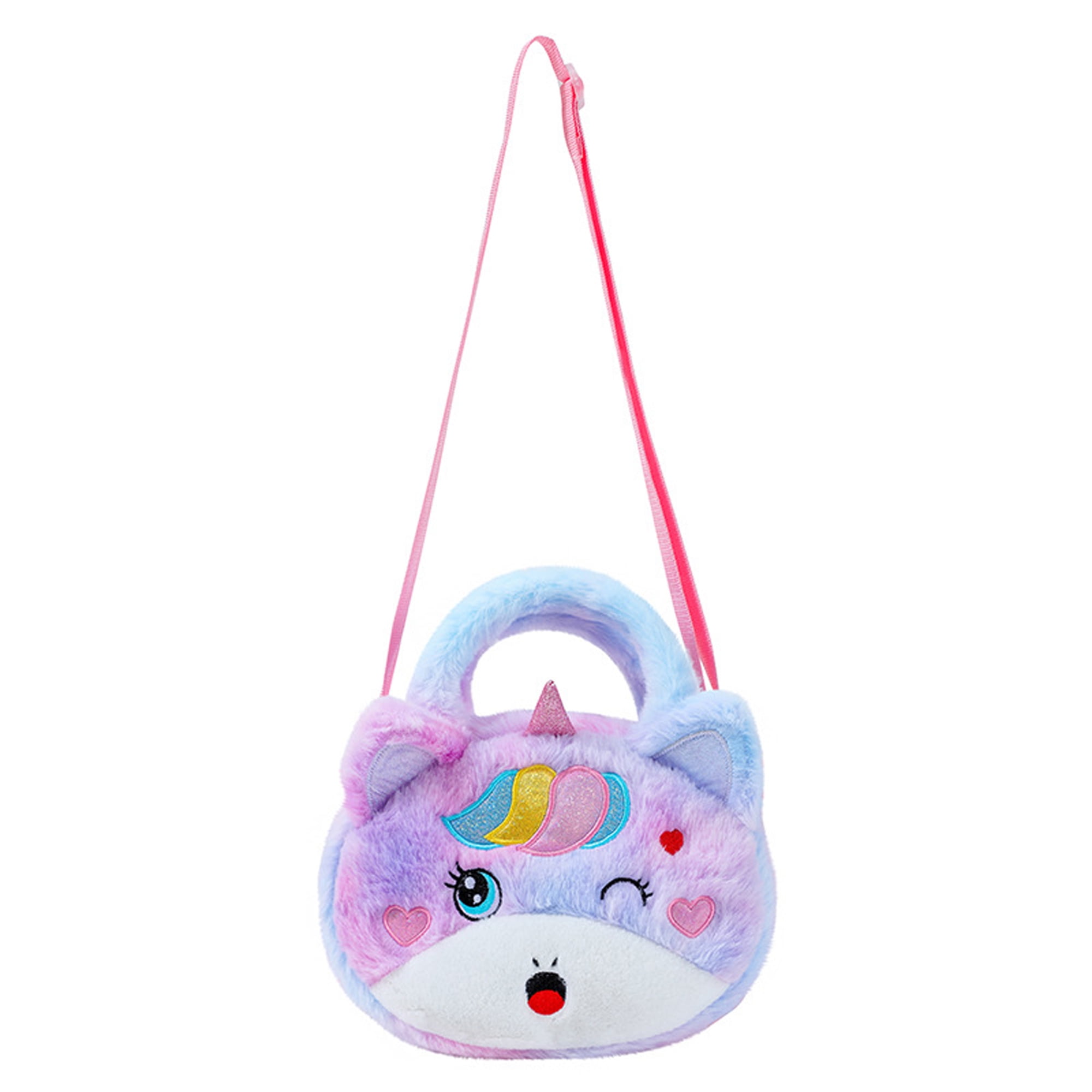VALICLUD Einhorn Pailletten Umhängetasche - Glitzer Crossbody Bag Für Mädchen & Teens