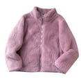 thumbnail image 1 of Kids Baby Girls Winter Coat Fleece Jacket Cute Jackets For Infant Kids Baby Girls Kids Winter Jacket Warm Thick Clothes 7-8, 1 of 2