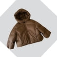 thumbnail image 1 of Kids Baby Girls Winter Coat,Kids Puffer Coat with Hoods Zipper Up Down Coats for Baby Girls Winter Warm Outwear Jacket Coat Baby Clothes, 1 of 4