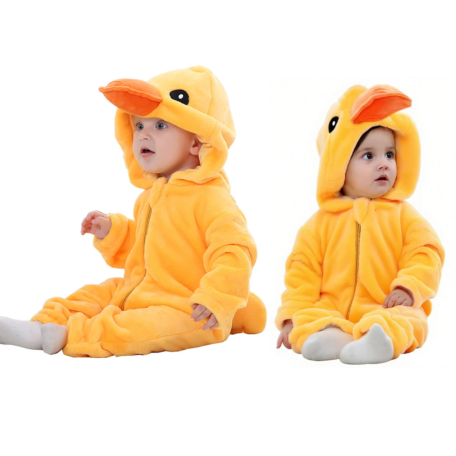 Kids Baby Hooded Jumpsuit Cartoon Animal Outfit Baby Bodysuit Long Sleeve Baby Fall Outfit Baby Boy Outfits 4-5 Years