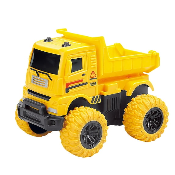 Kids Baby Pull Back Engineering Vehicle Children Anti-fall Toy Car Excavator Dump truck Mixer truck Sand truck Model Gift for Boys Girls
