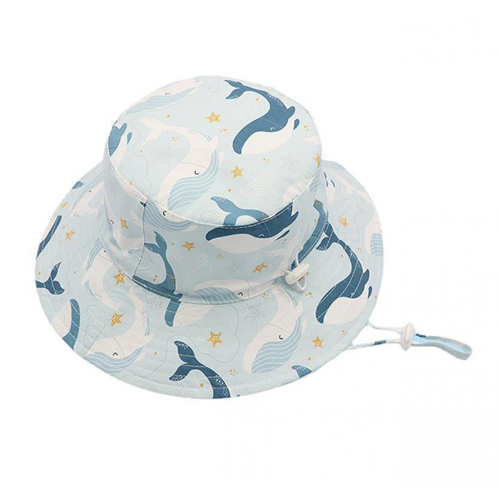 Kids Baby Sun Hat Adjustable - Outdoor Toddler Swim Beach Pool Hat Kids ...