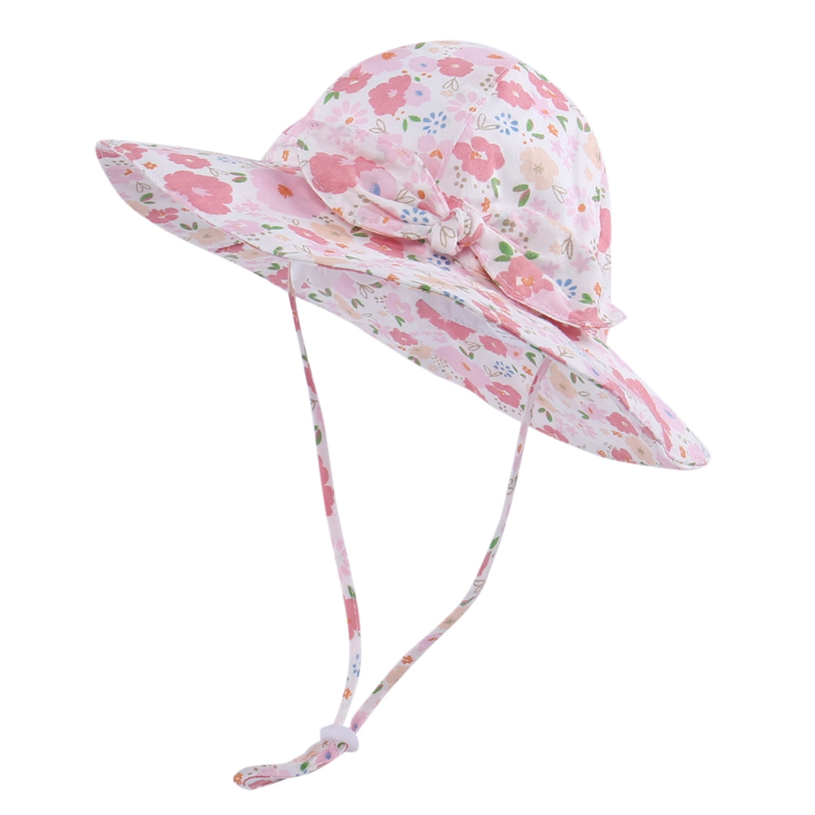 BJUTIR Kids Baby Sun Hats Girls Boys Sunscreen Mesh Bucket Hat Summer Beach  Hat Foldable Fishing Hat 1-5Y