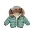 thumbnail image 1 of Kids Baby Winter Coat,Baby Boys Puffer Coat Cute Jackets Windproof Down Jacket for Baby Girls Winter Warm Outerwear Little Boys Girls Clothes, 1 of 9