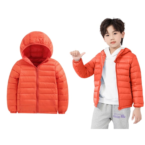 Kids Baby Winter Coat,Baby Boys Puffer Coat Hooded Jacket Windproof Down Jacket for Baby Kids Child Winter Coat Little Boys Girls Clothes