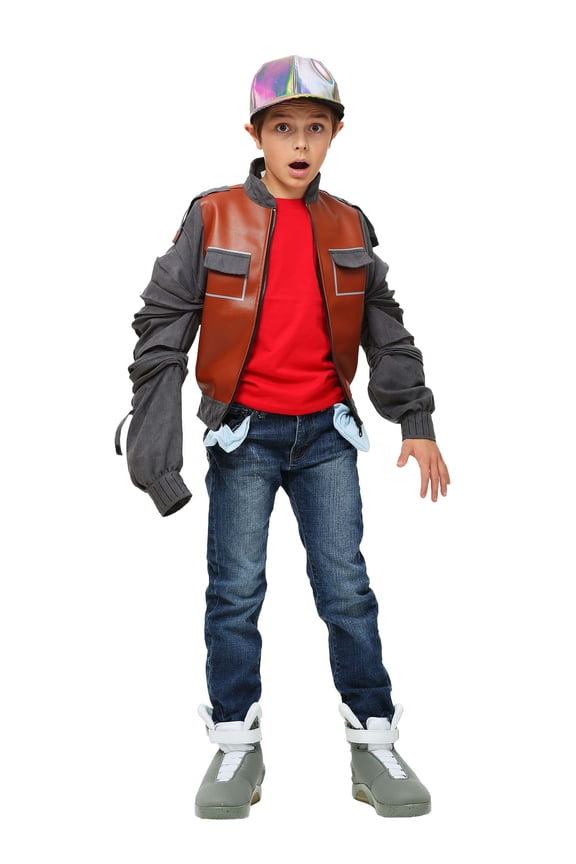 Kids Back to the Future Marty McFly Costume Jacket