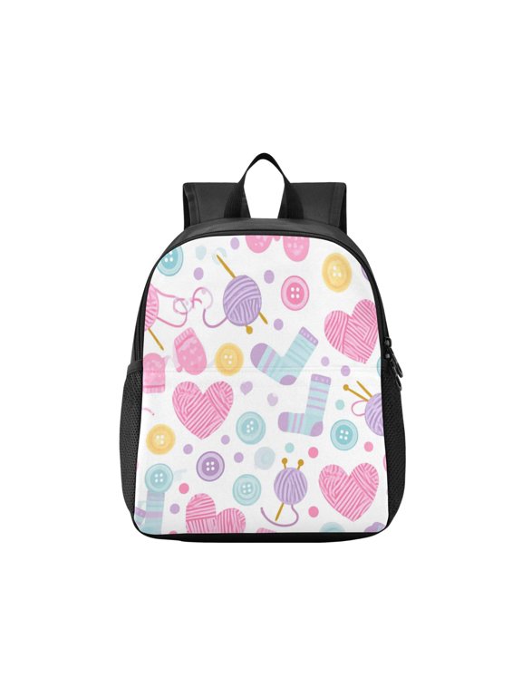Kids Backpack 10L Lightweight Waterproof School Bag for Toddler Boys Girls Various Knitting Related Items