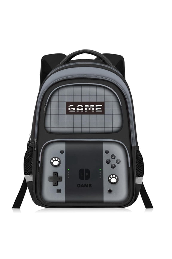 Kids Backpack for Boys,Gamer Boys Backpack for Children Teens Elementary Middle School,Game Bookbag Ages 6-18,School Bookbag Travel Back Pack,17″ Large Capacity