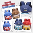 thumbnail image 1 of Kids Backpack for School | Cute Cartoon Car Design Back to School Backpack for Boys, Great Gift for Student and Student, Durable Lightweight Kids School Backpack, 1 of 8