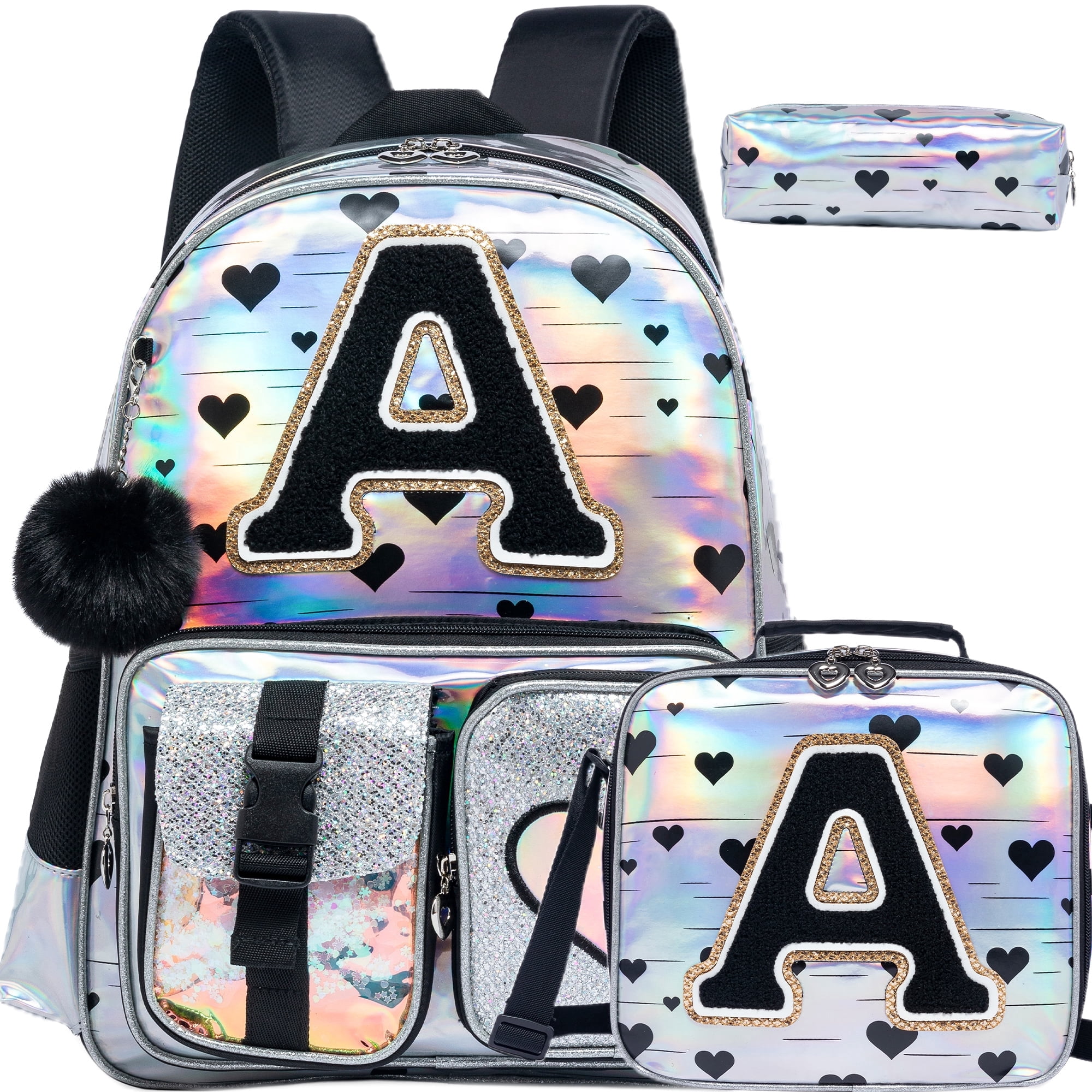Kids Backpack for School Cute Backpacks for Girls Bookbag with Lunch ...
