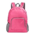 thumbnail image 1 of Kids Backpacks Lightweight Foldable Hiking Backpack Compact Travel Daypack with Side Pockets Hot Pink One Size, 1 of 3