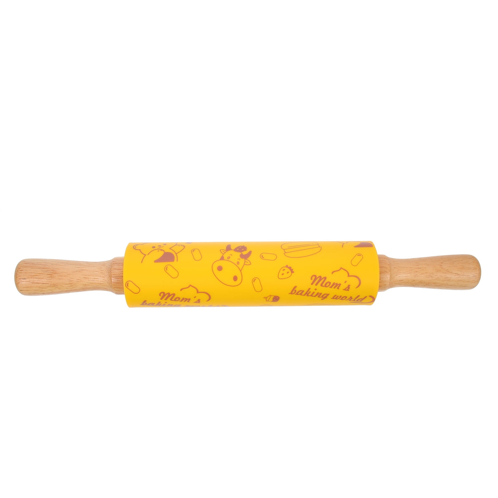 Kids Baking Rolling Pin Dough Roller Pin Handles Baking Tool For Bread ...